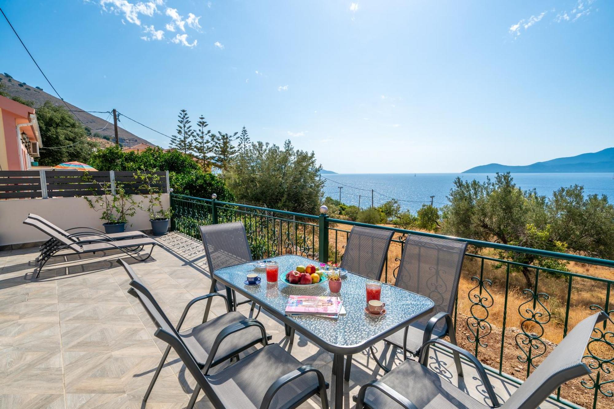 Seaside Euphoria Kefalonia أيّا إفيميا المظهر الخارجي الصورة